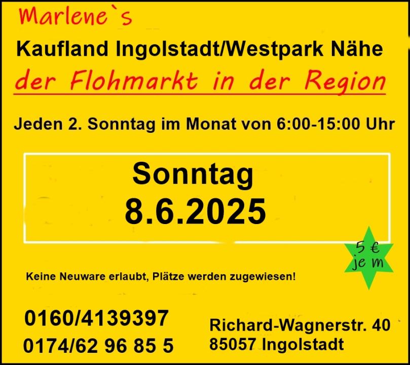Flohmarkt am Kaufland Ingolstadt - nÀhe Westpark - Foto 1