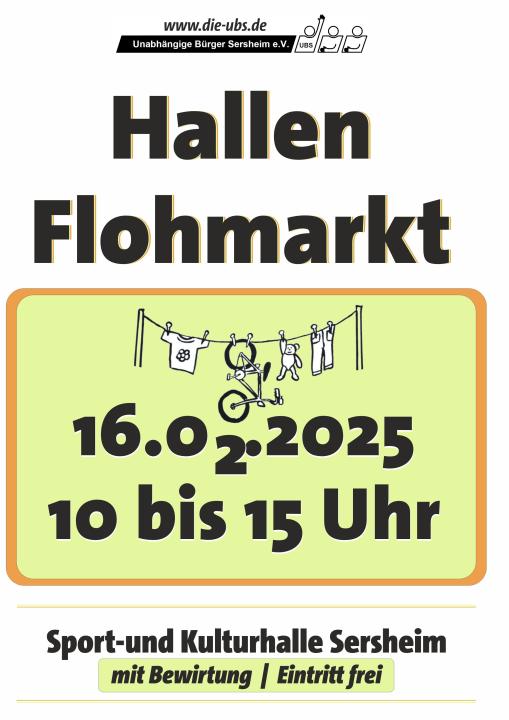  Hallenflohmarkt / Flohmarkt in Sersheim - Foto 1