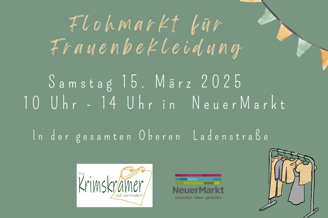  Flohmarkt für Frauenkleidung // Mädchenflohmarkt - Foto 1