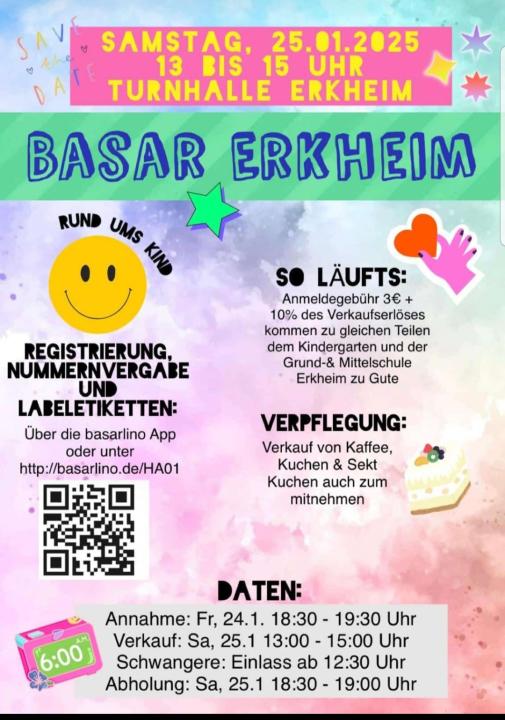  Frühjahrsbasar Rund ums Kind, Kinderkleiderbasar Erkheim - Foto 1