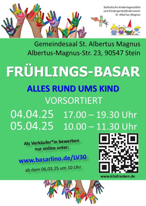  vorsortierter Frühlingsbasar des Kindergartens Albertus Magnus in Stein - Foto 2