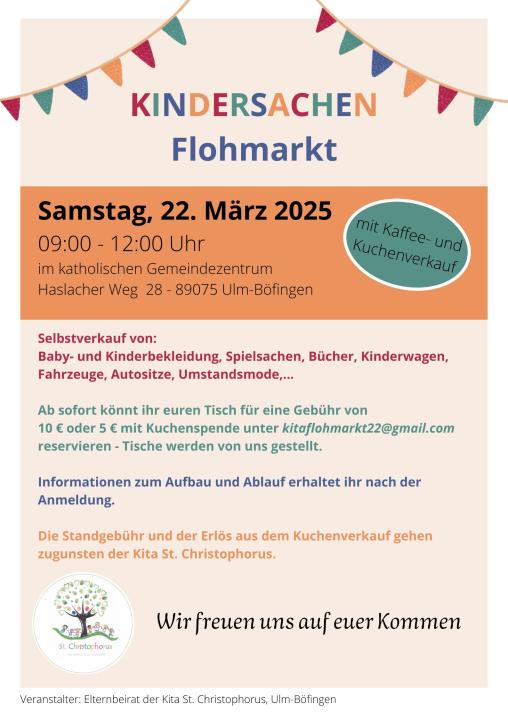  Kindersachen-Flohmarkt - Foto 1