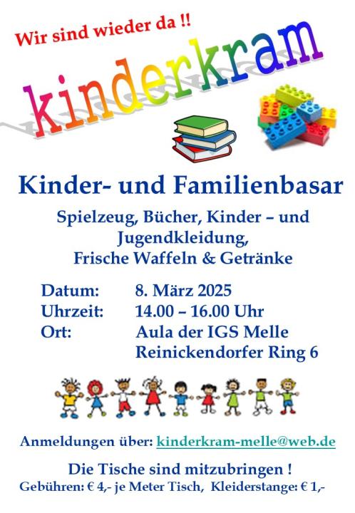  "kinderkram" Kinder- und Familienbasar - Foto 1