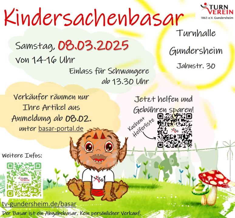  Kindersachenbasar Gundersheim - Foto 1