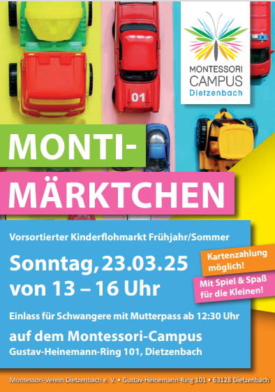  Monti Märktchen - Vorsortierter F/S Flohmarkt Montessori Dietzenbach - Foto 1