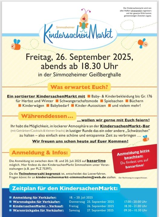 KindersachenMarkt Simmozheim - Foto 1