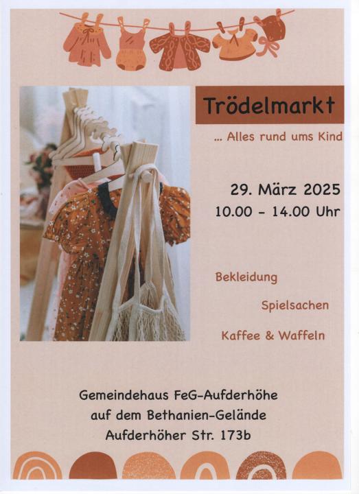  Kindertrödelmarkt Kinderkiste FeG Solingen-Aufderhöhe - Foto 1