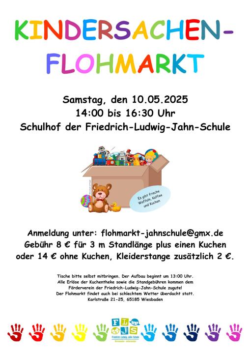  Kindersachenflohmarkt Friedrich-Ludwig-Jahn-Schule - Foto 1