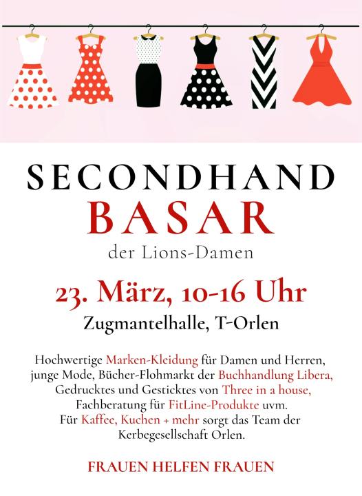  Secondhand-Basar der Lions-Damen - Foto 1