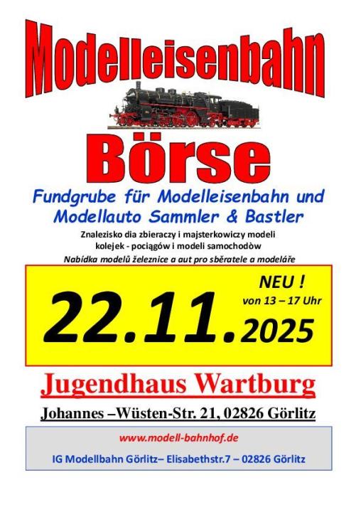  Modellbahn und Modellauto BÖRSE in Görlitz - Foto 2
