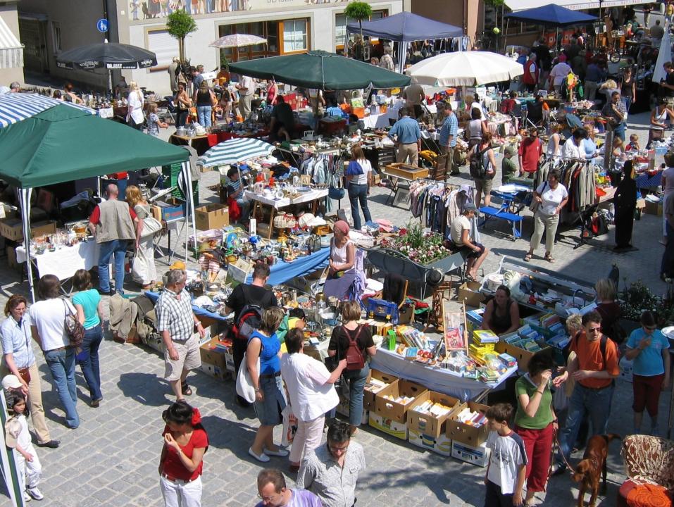  38. Altstadtflohmarkt Wangen im Allgäu - Foto 2