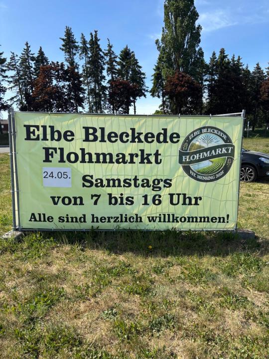 Elbe Bleckede Flohmarkt - Foto 1