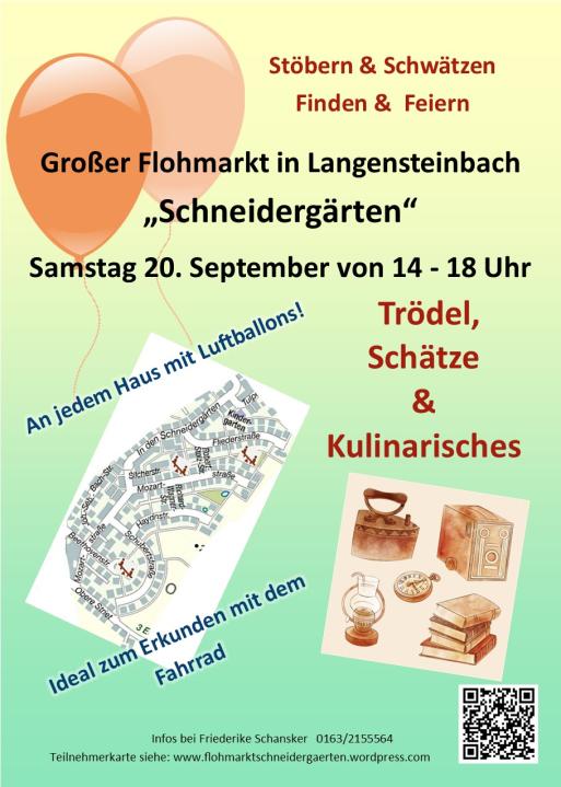 Garagenflohmarkt Schneidergärten Karlsbad - Foto 1