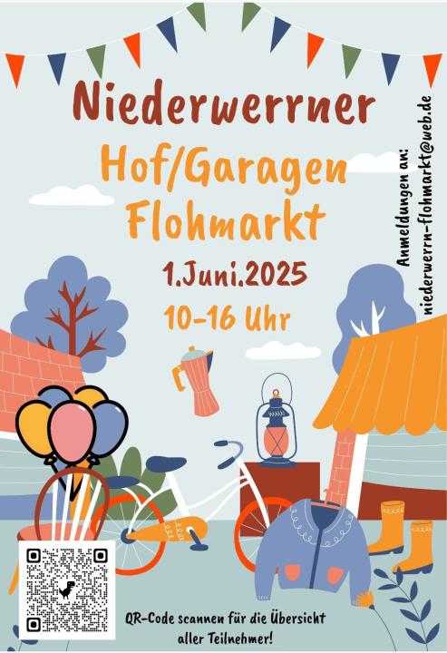 Hofflohmarkt Niederwerrn - Foto 1