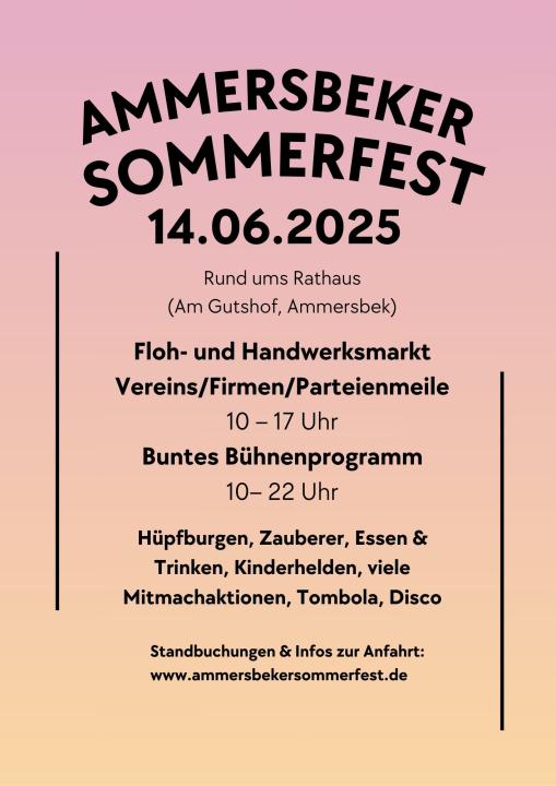  1. Ammersbeker Sommerfest - Foto 1