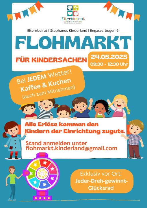 KINDERFLOHMARKT IM STEPHANUS-KINDERLAND ❤ - Foto 1