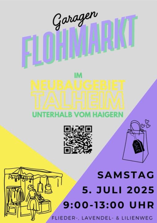 Garagenflohmarkt im Neubaugebiet - Foto 1