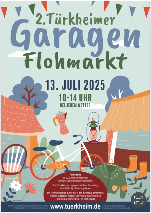 2.Türkheimer Garagenflohmarkt - Foto 2