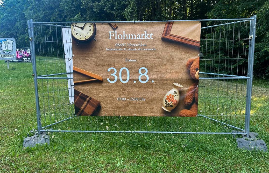 Flohmarkt in Netzschkau/V. am Nr.39 - Foto 2