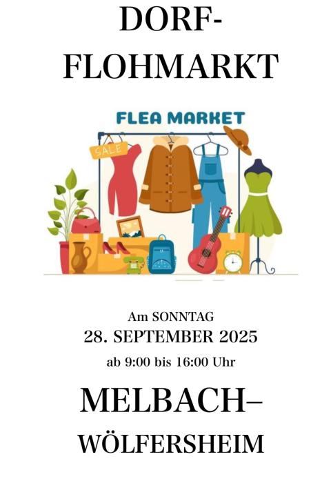 Hofflohmarkt Melbach - Foto 1