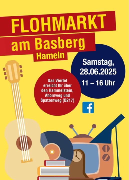 Flohmarkt am Basberg in Hameln - Foto 1