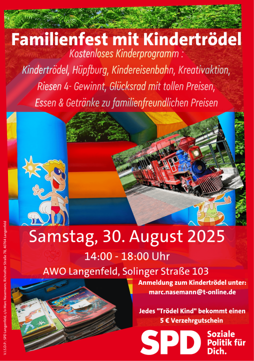 SPD Familienfest mit Kindertrödel - Foto 1
