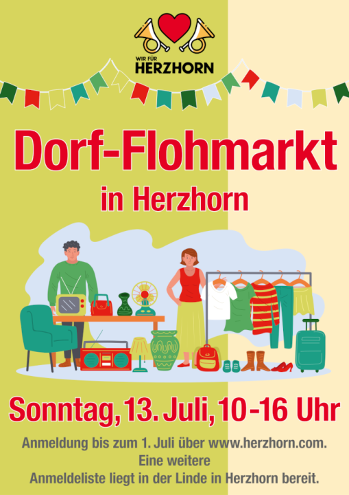 2. Herzhorner Dorfflohmarkt - Foto 1