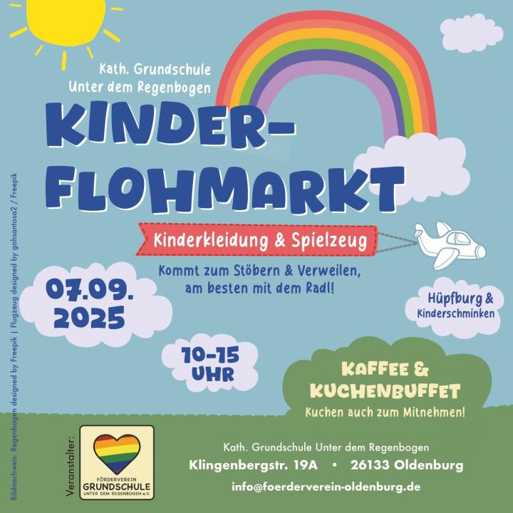 Kinderflohmarkt Kath. Grundschule Unter dem Regenbogen - Foto 1