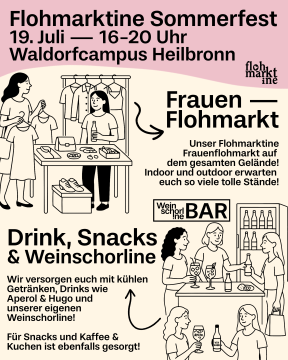 OUTDOOR + INDOOR! Frauenflohmarkt / Mädchenflohmarkt Sommerfest mit DJ! Sa, 19. Juni in Heilbronn! - Foto 3