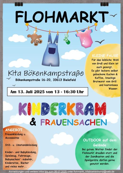 Flohmarkt Kita Bökenkampstraße - Foto 1