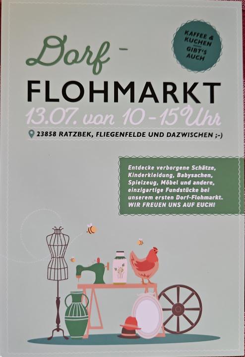  Dorfflohmarkt Ratzbek, Fliegenfelde und dazwischen - Foto 1