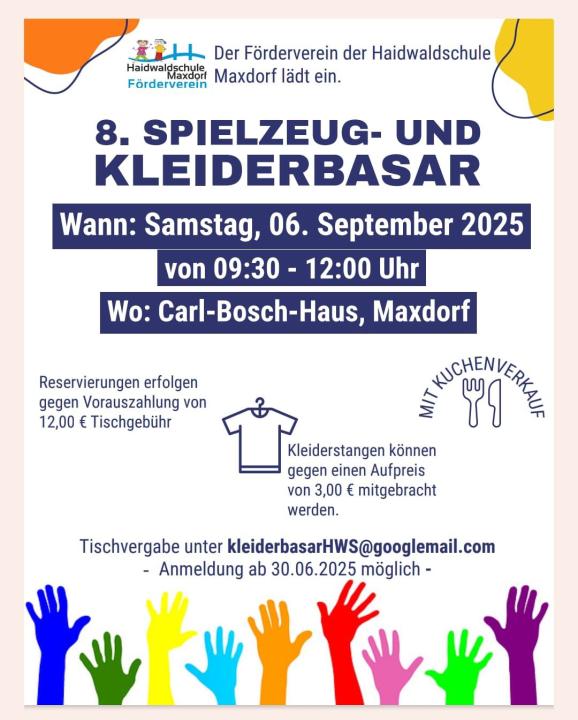 8. Spielzeug- und Kleiderbasar - Foto 1