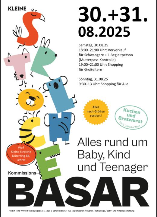  Kommissionsbasar rund um Baby, Kind und Teenager in Lehrte - Foto 1