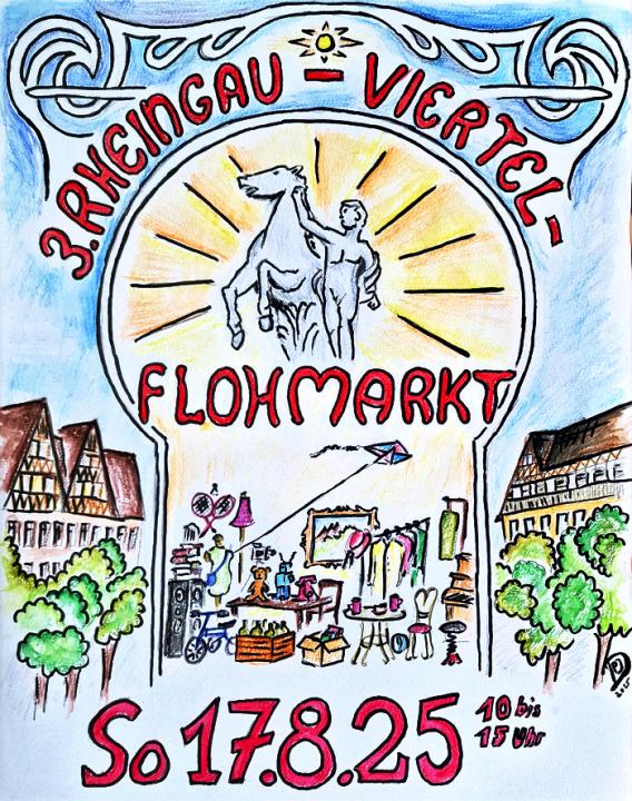  3. Rheingau-Viertel-Flohmarkt - Foto 1