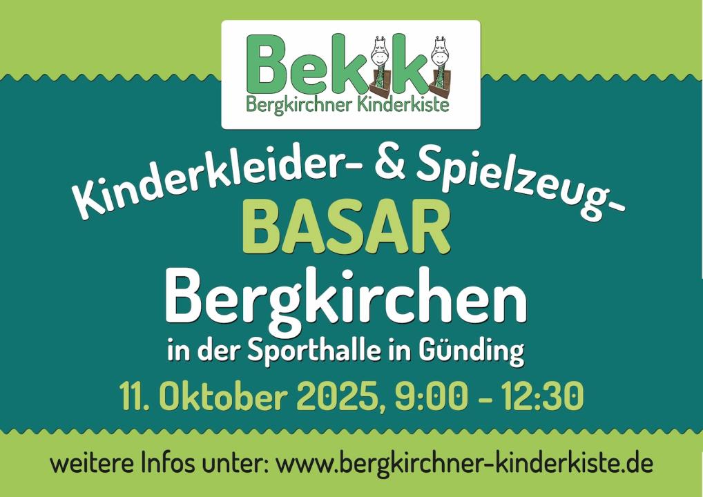 Bergkirchner Kinderkiste e.V. (Bekiki) â Kleider-/ und Spielzeugmarkt - Foto 1