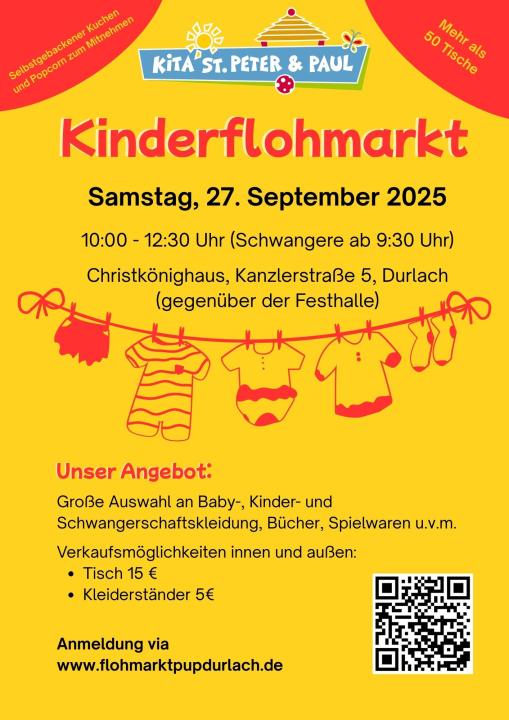 KITA-Flohmarkt St. Peter & Paul Durlach am 27.09.25 - Foto 1