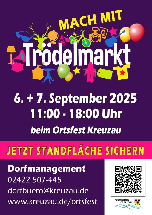  Trödelmarkt beim Ortsfest Kreuzau - Foto 1