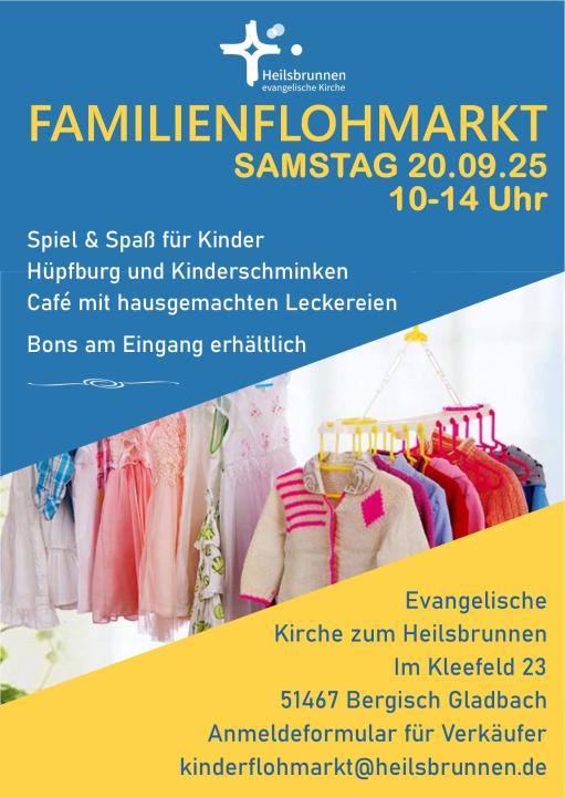 Familien- und Kinderflohmarkt Kirche zum Heilsbrunnen - Foto 2