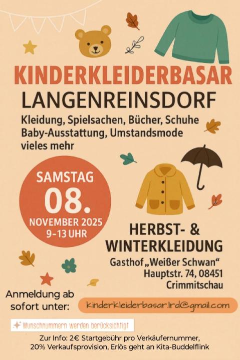  Kinderkleiderbasar Langenreinsdorf vorsortiert - Foto 2
