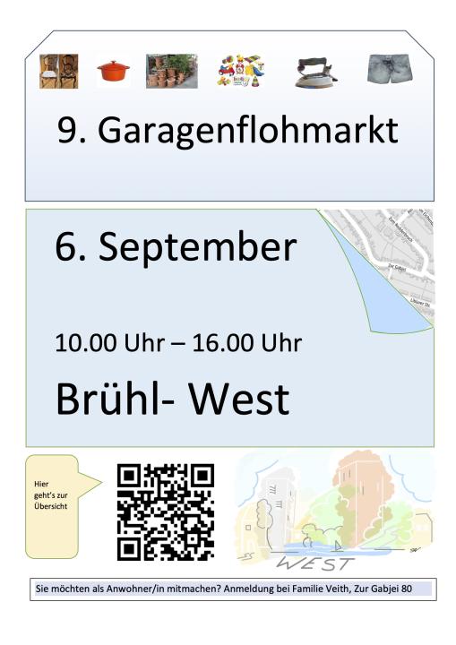  Garagenflohmarkt in Brühl-West - Foto 1