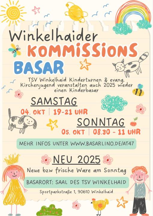 Kinderbasar in Winkelhaid - TOLLE NEUERUNG 2025 - Kommission - Foto 1