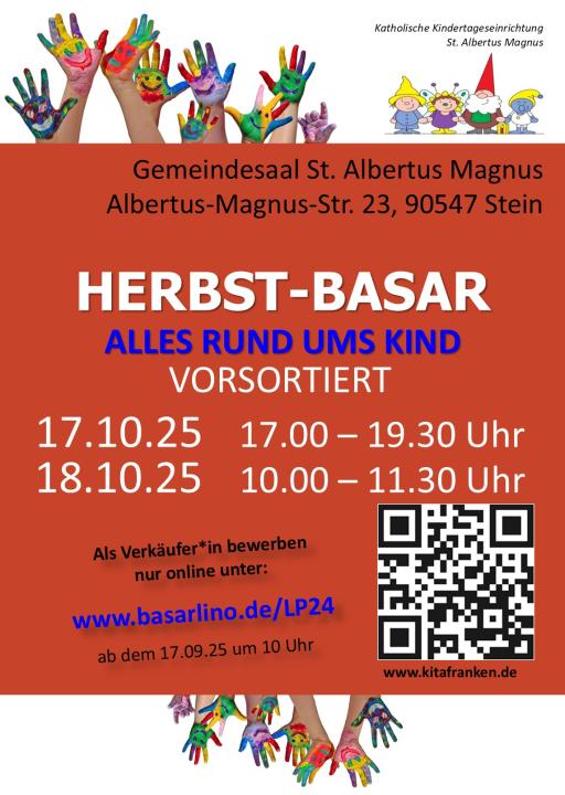  Herbsbasar des Kindergartens Albertus Magnus in Stein - Foto 1