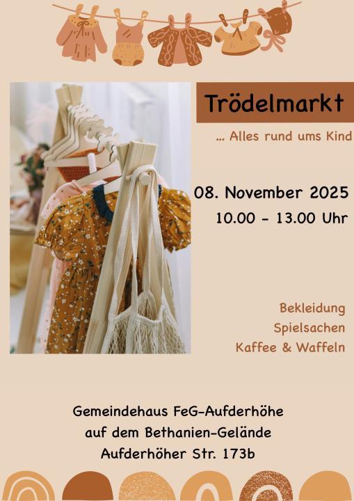 Kinderflohmarkt FeG Solingen-Aufderhöhe - Foto 1