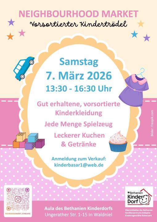  Neighbourhood Market – Vorsortierter Kindertrödel - Foto 1