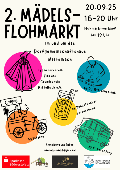  2. Mädelsflohmarkt Zweibrücken-Mittelbach - Foto 1