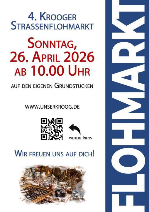  4. Krooger Straßenflohmarkt Flohmarkt 26.04.2026 - Foto 1