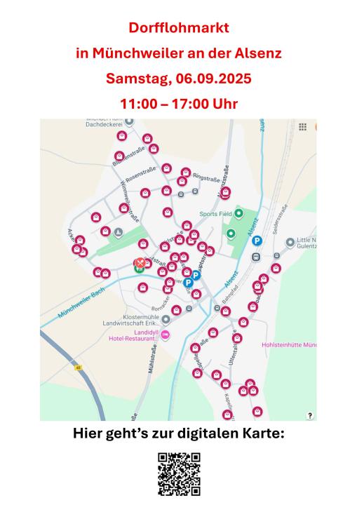 Dorfflohmarkt mit über 60 Anbietern in Münchweiler an der Alsenz - Foto 2