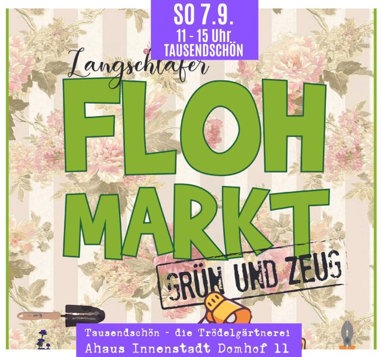 Langschläferflohmarkt am Tausendschön in Ahaus - Foto 1