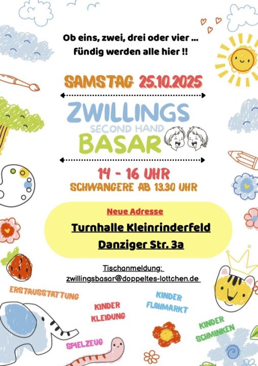 Zwillings-Second-Hand-Basar 25.10.25 (Landkreis Würzburg) - Foto 1