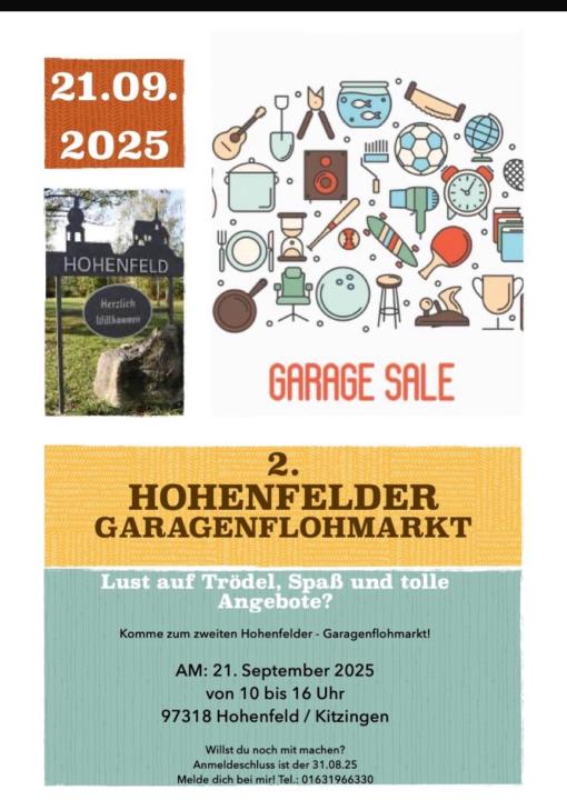  Garagenflohmarkt Hohenfeld - Foto 1